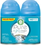 Air Wick Fresh Waters Aerosol Spray Refill 5.89 Oz- (2 Pack) New. Fixed Price $16.99.