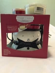 Nib Yankee Candle Scenterpiece Wax Warmer Jack Frost Snowman W/3 Cups. Fixed Price $29.99.