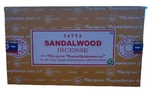 Satya Sandalwood Incense Sticks 180 Grms 12 Boxes 15 Grams Each Hand Made. Fixed Price $14.99.
