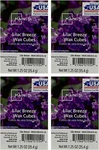 Lot Of Lilac Breeze Scented Wax Melts 6 Cubes Each, 24 Total, Mainstays. Fixed Price $14.37.