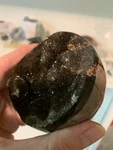 Natural Dragon Septarian Quartz Geode Crystal Egg Plus Stand. Fixed Price $169.00.
