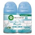 Air Wick 82093PK 5.89 Oz Aerosol Spray Refill - Fresh Water (2/PK) New. Fixed Price $19.02.