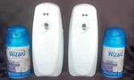 Automatic Air Freshener Spray Dispenser 2-PACK W/fresh Linen Refills. Fixed Price $34.00.