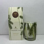 New In Box - Thymes Frasier Fir Aromatic Votive Candle 60G / 2 Oz Net Wt. Fixed Price $16.99.