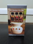New Open Box Elegant Expressions Warmer Gift Set W3 Essential Oils Off White. Fixed Price $17.99.