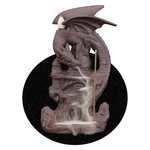 Dragon Backflow Incense Burner Handmade Ceramics Ornamen Statue Fountain Home.... Fixed Price $35.77.