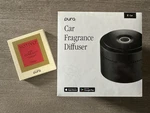 Pura Car Pro Smart Fragrance Diffuser Black, With Votivo Red Currant Scent. Fixed Price $49.00.