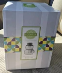 Scentsy Cute" Snowman Full-size Glass Wax Warmer New Hard To Find. Fixed Price $119.99.