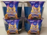 4 Glade Fall Night Long 3 Wick Candles Air Freshener Oil Infused Large 6.8OZ Ea. Fixed Price $29.99.