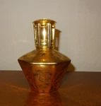 Lampe Berger Paris Artoria Limoges Catalytic Fragrance Oil Octagon Gold. Fixed Price $65.00.