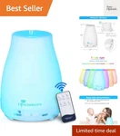 Essential Oil Diffusers 200ML Remote Control Ultrasonic Mist Humidifiers Bpa-.... Fixed Price $22.99.