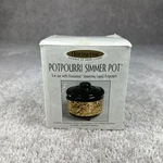 Vintage Florasense Electric Potpourri Simmer Crock Warmer W/lid Leopard. Fixed Price $26.99.