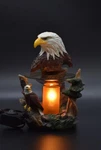 Bald Eagle Aroma Burner Wax Tart Scented Oil Candle Warmer Electric Polyresin. Fixed Price $49.99.