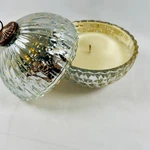 Illume Balsam Cedar Luxury Soy Scented Candle Mercury Glass Ornament Holiday. Fixed Price $29.95.
