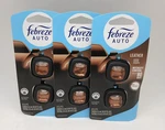 Febreze Car Vent Clips 3-PACK Leather Scent 6 Air Freshener Refills. Fixed Price $26.09.