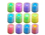 Lumabase 12 Color Changing Flameless Resin Votive Candles. Fixed Price $22.50.