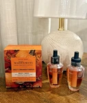 Sweet Cinnamon Pumpkin Bath & Body Works Wallflowers Home Fragrance Refills 2-PC. Fixed Price $12.89.