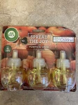 Air Wick Plug Scented Oil Pumpkin Spice Essential 3 Refills .67 Oz X. Fixed Price $18.99.