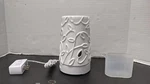 Cheerful Giver Ultrasonic Essential Oil Diffuser, Aroma Vine Pattern. Fixed Price $14.99.