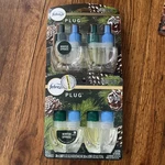 Lot Of 2 Twin Packs-febreze Plug Winter Spruce Scent Air Freshener Refill. Fixed Price $58.00.