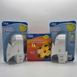Glade Plugins Fan Warmers X2 + Hawaiian Breeze Refills Nos Discontinued Htf 2007. Fixed Price $84.99.