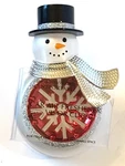 Bath Body Works Snowman Snowflake Scentportable Holder Car Visor Clip Freshener. Fixed Price $10.99.