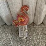 Bath & Body Works Pink Flamingo Faceted Wallflower Plug Scent Control Nightlight. Fixed Price $23.99.
