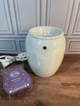 Intertek Elegant White 6" Wax/oil Warmer W/scentsy Pack. Fixed Price $11.34.