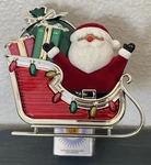 Bath & Body Works Santa's Sleigh Projector Wallflower Plug Nightlight. Fixed Price $17.46.