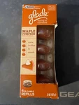 Glade Scented Oil Candle 4 Pack Refills Maple Pumpkin Fall Limited Edition New. Fixed Price $19.99.