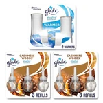 Glade Plugin Scented Oil, Cashmere Woods, 0.67 Oz, 2 Warmers And Refills/pack. Fixed Price $43.94.