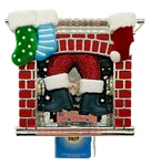 Bath & Body Works Santa Boots In Fireplace Wallflower Plug Light Up 24/7. Fixed Price $20.40.