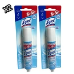 2 Pack Lysol Disinfectant Spray To Go 1 Oz Travel Size Crisp Linen. Fixed Price $5.99.