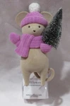 Bath & Body Works Wallflower Fragrance Plug Holiday Mouse Velveteen Sisal Tree. Fixed Price $49.05.