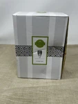 Scentsy Vintage Glass Mini Wax Wall Plug Warmer Teal Blue Green. Fixed Price $29.99.