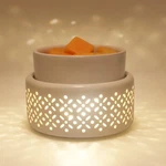 Ceramic Melt Warmer - Led Night Light Candle For Scented Wax, .... Fixed Price $26.56.