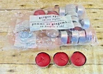 Pier 1 Imports Tea Lights Ginger Apple Candles Red Usa (lot Of 20). Fixed Price $16.99.