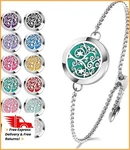 Ttstar Essential Oil Diffuser Bracelet Stainless Steel Aromatherapy Locket Adjus. Fixed Price $21.08.