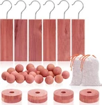 Homode Cedar Blocks For Clothes Storage, Wood Chips And Balls Close.... Fixed Price $33.10.