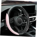 Yhongjt Soft Cute Light Pink Microfiber Leather Anti-slip Steering A-baby. Fixed Price $23.25.