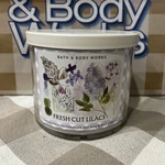 Bath & Body Works Fresh Cut Lilacs 3 Wick Scented Candle 25-45 Hrs Delicious. Fixed Price $28.50.