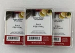 Better Homes Gardens Fall Festival Wax Melts Tart Candle Lot Of 3. Fixed Price $11.97.
