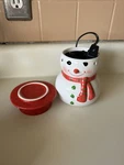 Ashland Candle Snowman Scent Melt Warmer 6 Tall With Cord Electric 3 Pc. Fixed Price $20.00.