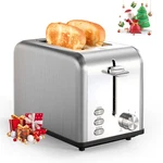 Yssoa 2 Slice Stainless Steel Toaster, 6 Shade Settings And Bagel/defrost/can.... Fixed Price $40.58.