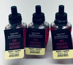 3 Bath & Body Works The Perfect Autumn Wallflowers Fragrance Refill Fruity 8OZ. Fixed Price $22.99.