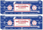 Satya Sai Baba Nag Champa Incense Sticks, 100-GRAM 3.5 Ounce (pack Of 2). Fixed Price $20.41.