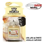 Yankee Candle - Ultimate Car Jar Hanging Air Freshener Vanilla Cupcake Scent. Fixed Price $11.42.