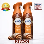 Febreze Pumpkin Roll Air Freshener Spray 2 Pack 8.8OZ. Fixed Price $15.50.