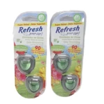 Refresh Your Car Odor Eliminating Scent Oil Diffusers 2 Pks Of Spring. Fixed Price $5.95.
