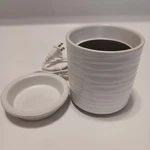 Candle Warmers Etc. Harmony White Spa Melt Tabletop Electric Wax. Fixed Price $10.00.